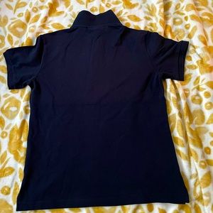 Burberry polo, size small, navy blue